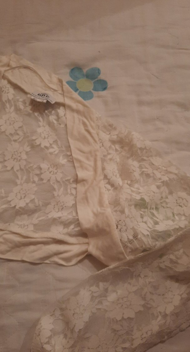 Kız Çocuk Bej Dantel Bolero - Görsel 5