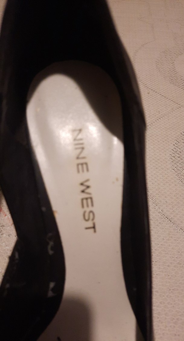 Nine West Siyah Deri Stiletto Topuklu Kadın Ayakkabı  (M..5) - Görsel 2