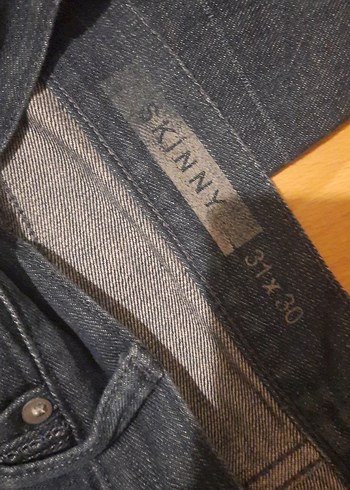 Lacivert Regular Fit Denim Pantolon 31 ×  30 - Görsel 2