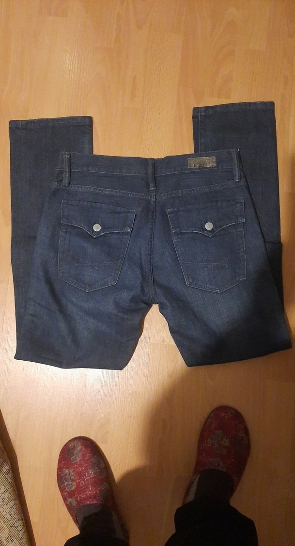Lacivert Regular Fit Denim Pantolon 31 ×  30 - Görsel 5