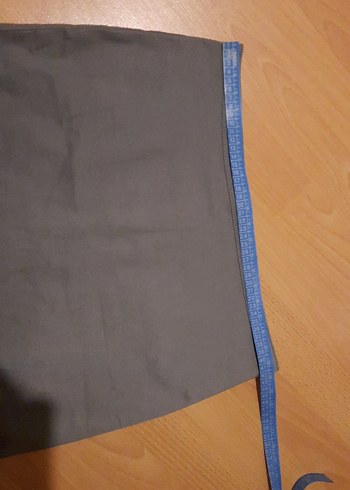 Gri Midi Kalem Etek M bed - Görsel 8