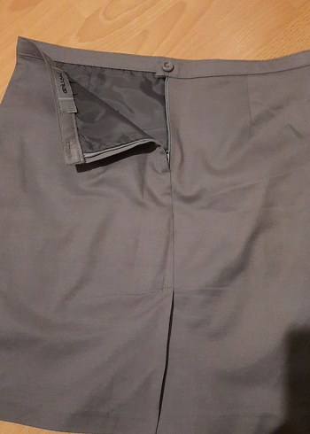 Gri Midi Kalem Etek M bed - Görsel 6