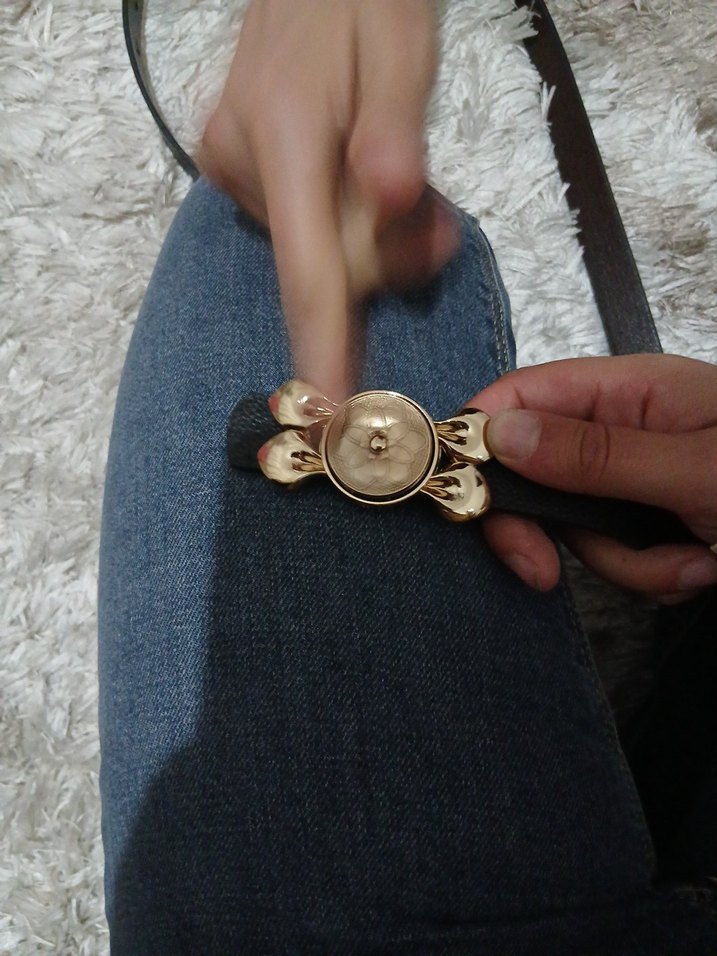 Vintage çarklı kemer - Görsel 3