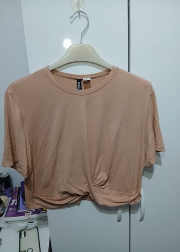 Sport kesim tişört bluz - Görsel 2