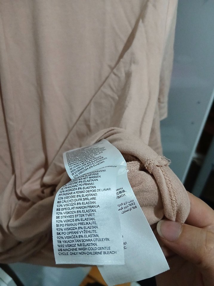 Sport kesim tişört bluz - Görsel 3