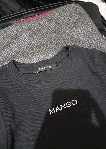 Mango Siyah Kadın Uzunkol Body - Görsel 2