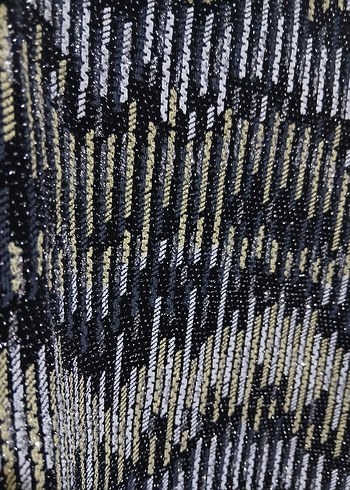 Yılan Desenli Kolsuz Mini Üst - Görsel 8