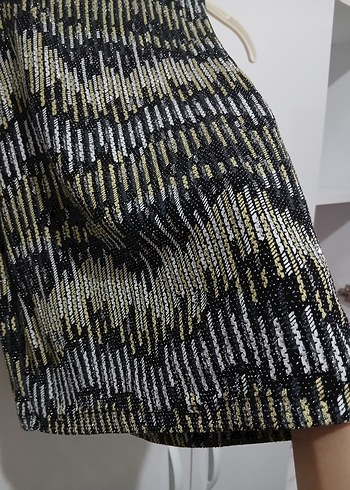 Yılan Desenli Kolsuz Mini Üst - Görsel 3