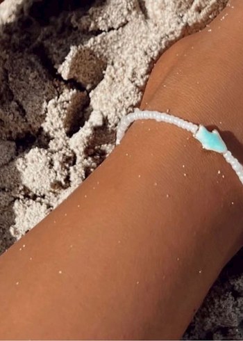 Turkuaz Balık Taşlı Elinde Olan Var Mı Minimalist Halhal