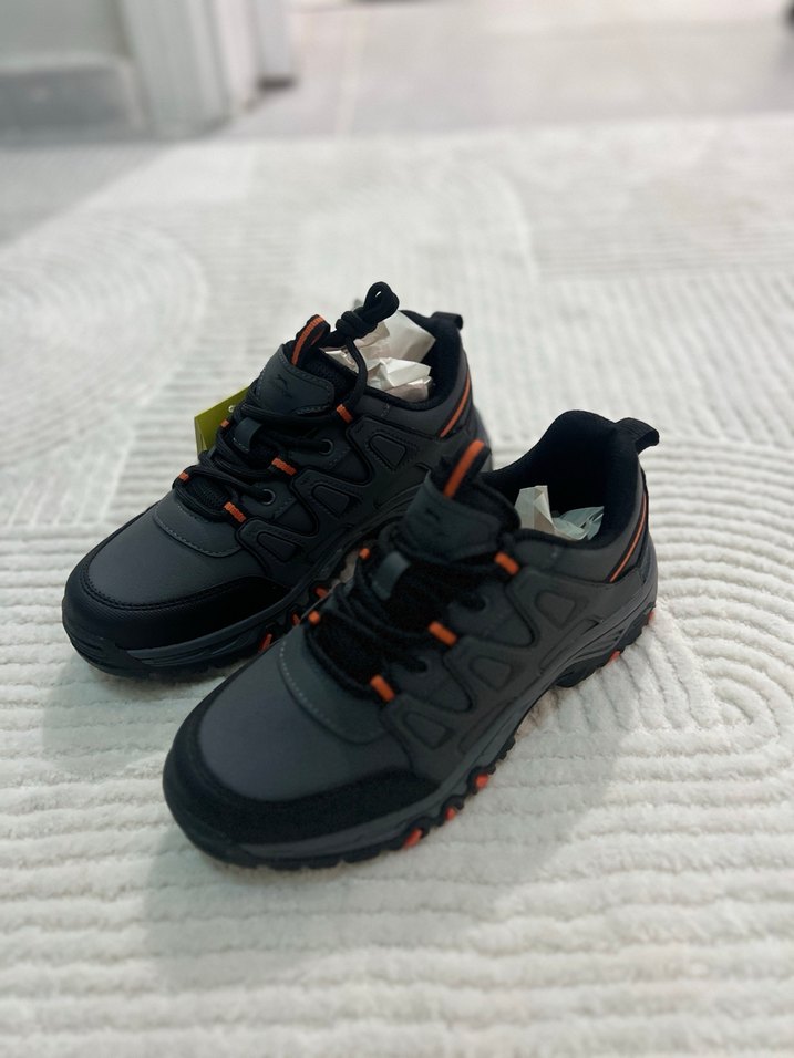 Slazenger Gri Erkek Spor Outdoor Ayakkabı - Görsel 4