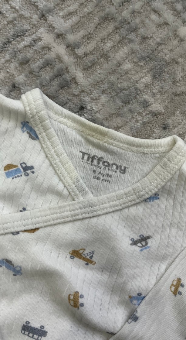 Uzun Kollu Pamuklu Bebek Zıbını - Görsel 2