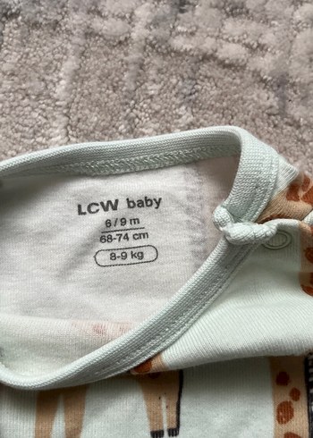 Kısa Kollu Zebra Desenli Bebek Body - Görsel 2