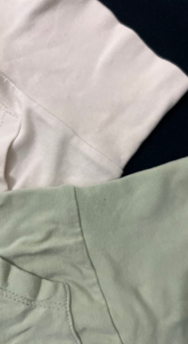 Pamuklu Beyaz ve Pastel Mini bebek Şortları - Görsel 3