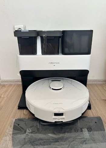 Roborock S7 Max Ultra Beyaz Akıllı Robot Süpürge