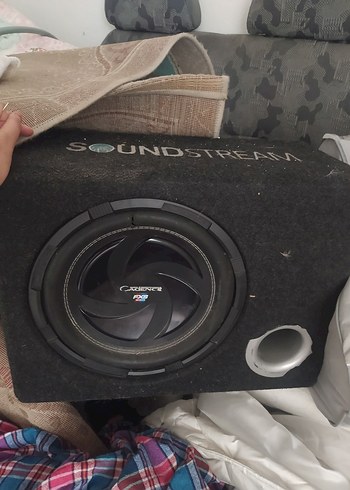 Soundstream Siyah Gri Ses Sistemi Hoparlör