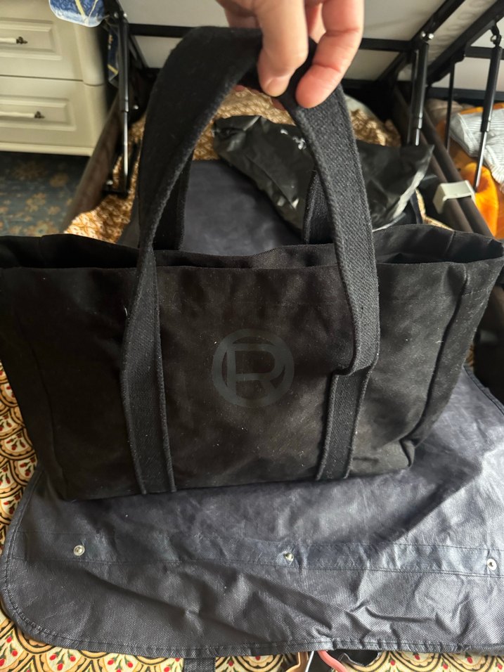 Siyah Süet çıt çıtlı Kadın Çanta - Görsel 2