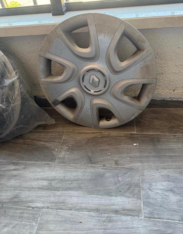 Renault clio 4 2013 model jant kapağı (3 adet) - Görsel 2