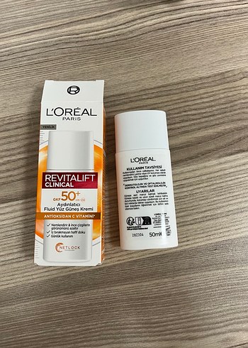 L'Oréal Revitalift GKF 50+ Yüz Güneş Kremi - Görsel 2