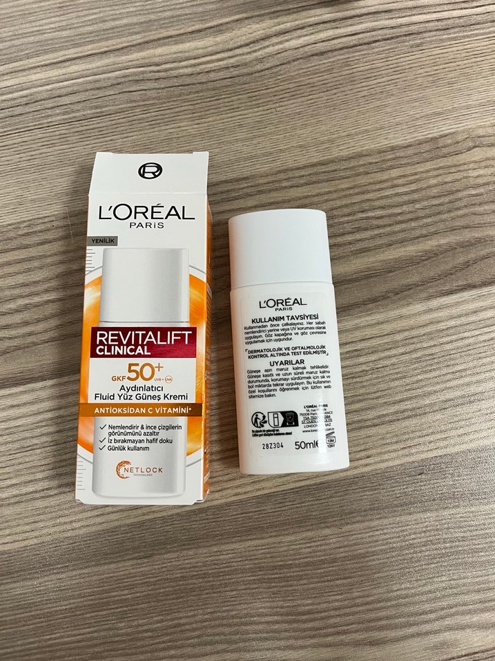 L'Oréal Revitalift GKF 50+ Yüz Güneş Kremi - Görsel 2