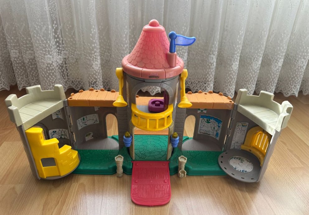Renkli Oyuncak Kale - Görsel 2
