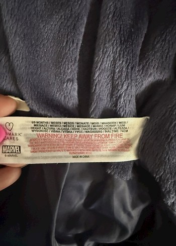 Marvel Desenli Renkli Bebek Tulumu 3/6 Aylik - Görsel 6