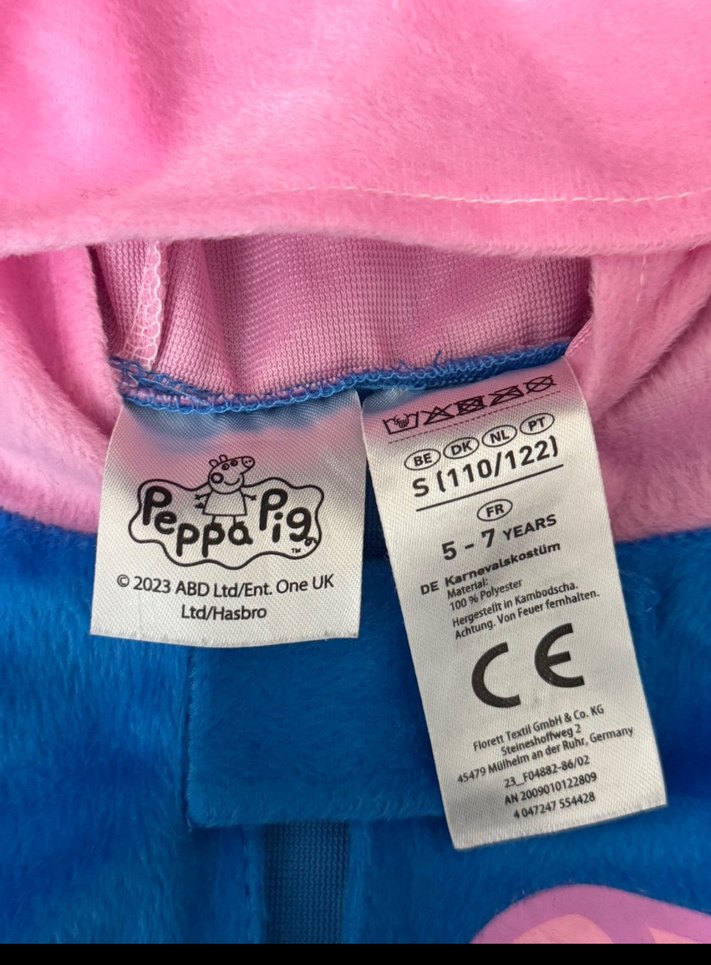 Kız Çocuk Mavi Baskılı Polar Bornoz - Görsel 3