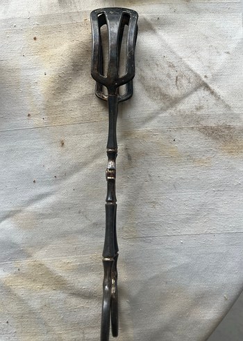 Gri Metal Servis Maşası - Görsel 4