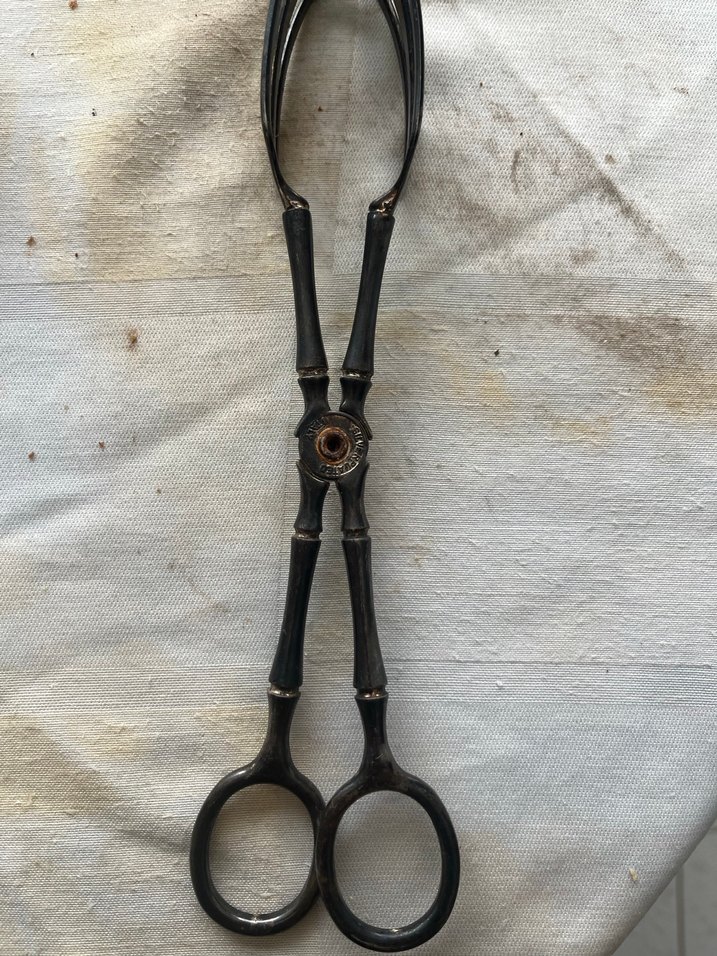 Gri Metal Servis Maşası - Görsel 5