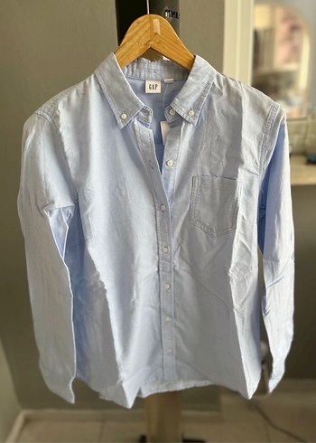 Mavi Denim Uzun Kollu Kadın Gömlek - Görsel 3