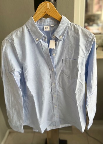 Mavi Denim Uzun Kollu Kadın Gömlek - Görsel 2