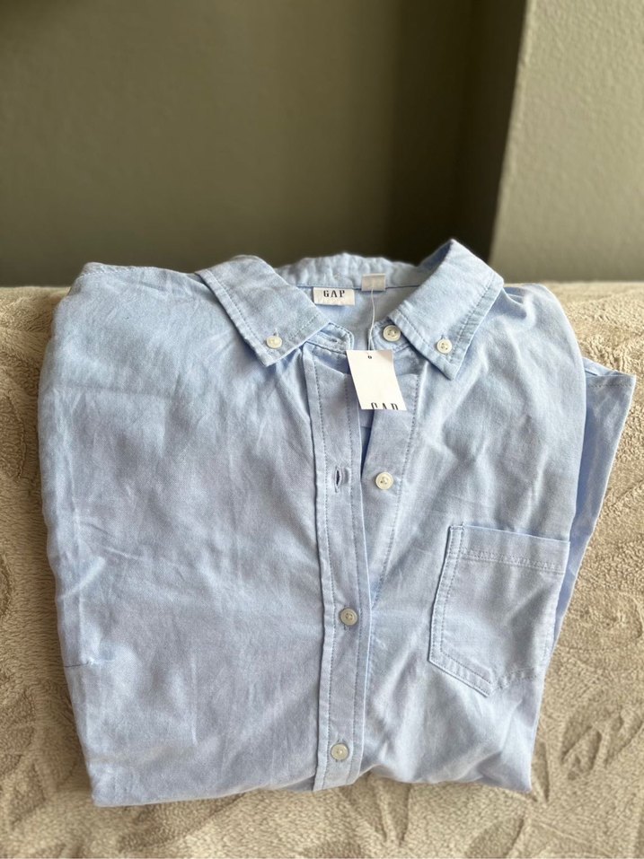 Mavi Denim Uzun Kollu Kadın Gömlek - Görsel 5