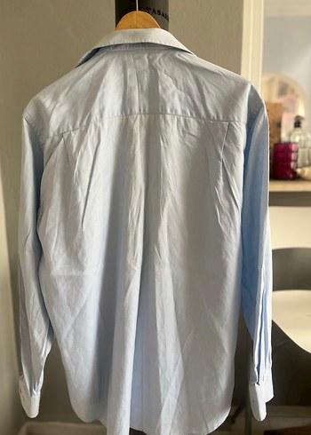 Vakko Mavi Keten Gömlek, Uzun Kollu, Regular Fit - Görsel 8