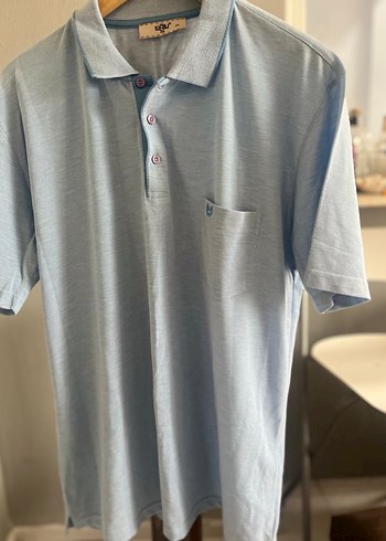 Kiğılı Gri Kısa Kollu Polo Tişört - Görsel 5