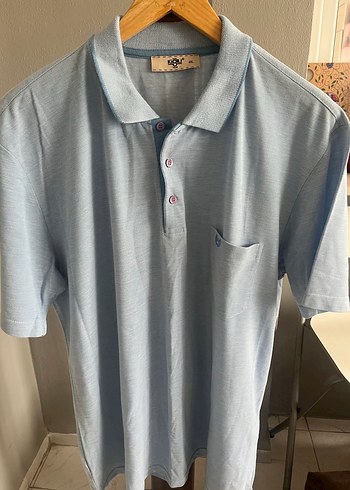 Kiğılı Gri Kısa Kollu Polo Tişört - Görsel 9