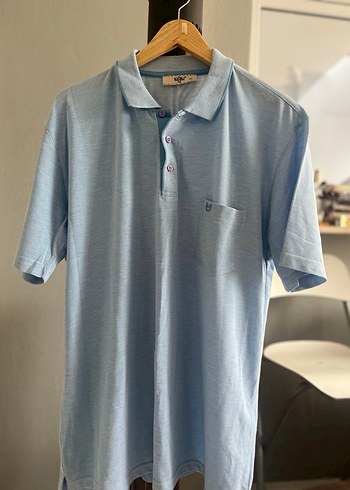 Kiğılı Gri Kısa Kollu Polo Tişört - Görsel 6