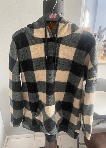 Unisex Polar Kapişonlu Sweat - Görsel 5