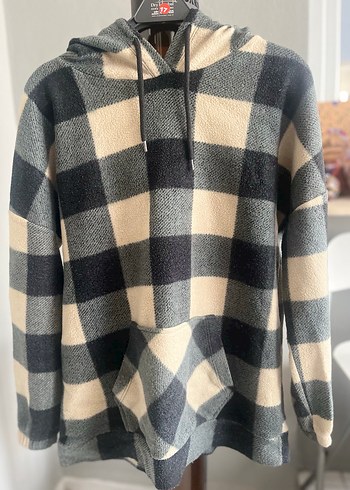 Unisex Polar Kapişonlu Sweat - Görsel 3