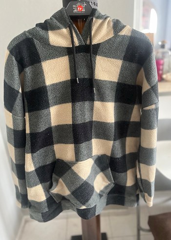 Unisex Polar Kapişonlu Sweat - Görsel 6