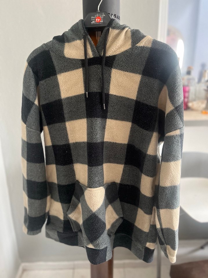 Unisex Polar Kapişonlu Sweat - Görsel 4