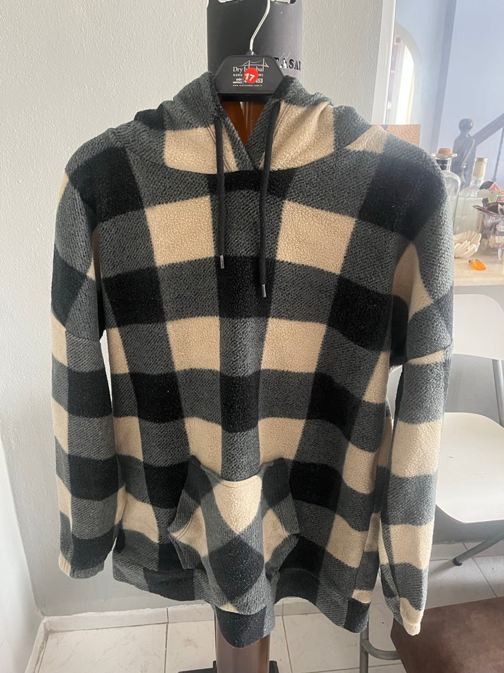 Unisex Polar Kapişonlu Sweat - Görsel 5