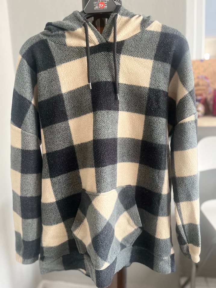 Unisex Polar Kapişonlu Sweat - Görsel 3