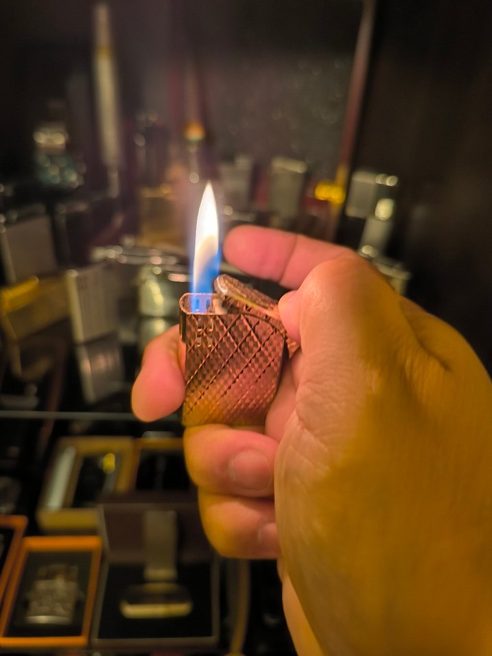 1960s Vintage altın kaplama çakmak - Görsel 4