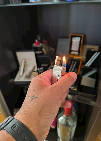 1960s Aka Alman üretimi Harika Vintage çakmak - Görsel 4