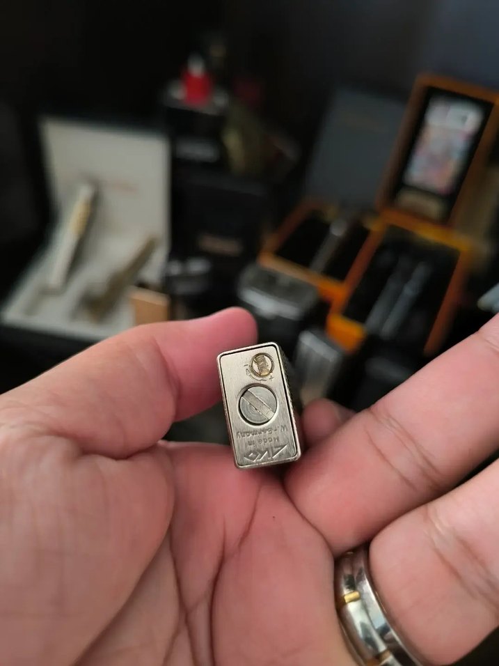 1960s Aka Alman üretimi Harika Vintage çakmak - Görsel 3