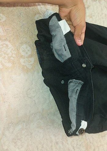 diğer Beden siyah Renk Siyah erkek,kız Çocuk Denim Pantolon