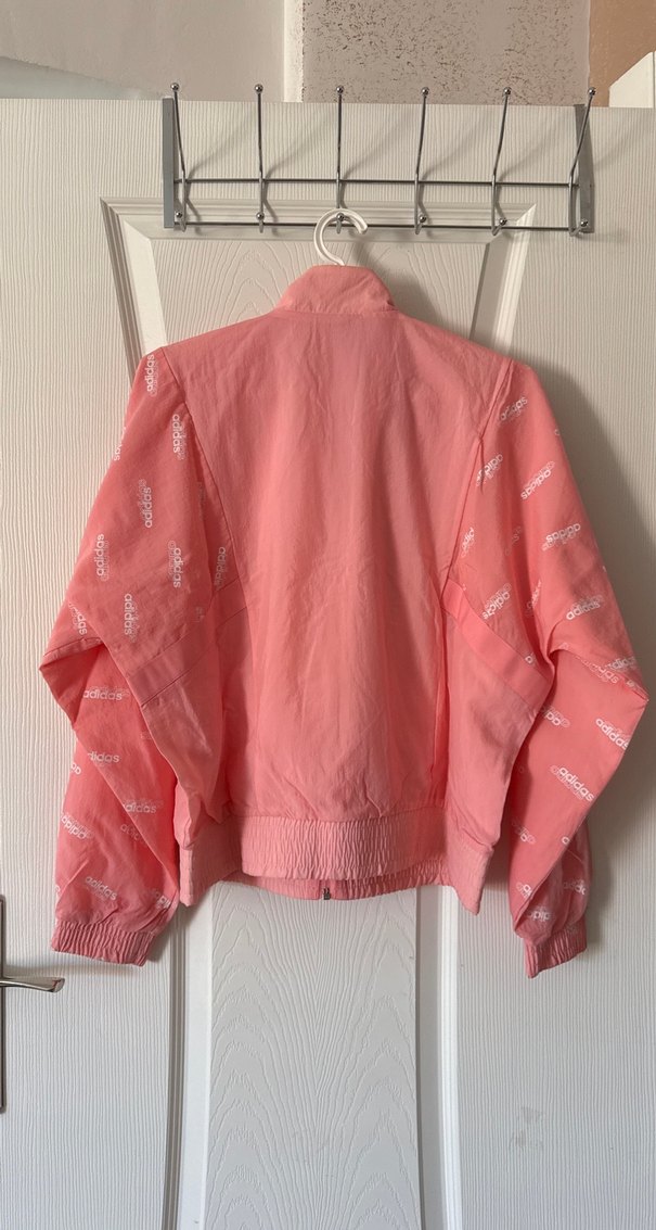Pembe Adidas Kadın Spor Ceket - Görsel 2