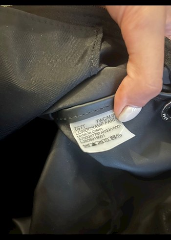 Beden Longchamp siyah çanta