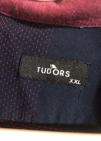 Bordo Siyah Bağlama Desenli Uzun Kollu Erkek Gömlek - Görsel 2