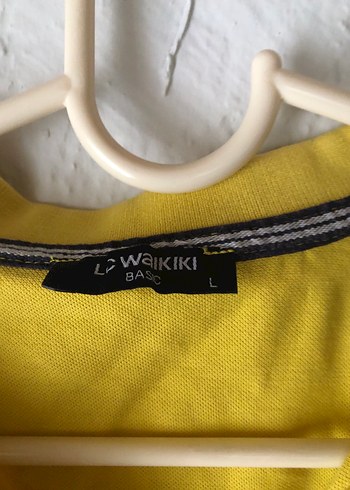 Sarı Erkek Kısa Kollu Polo Tişört - Görsel 3