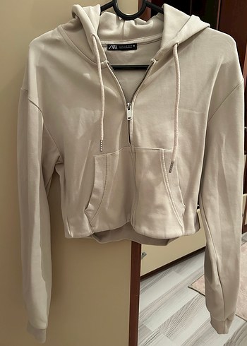 Dikiş Detaylı Çan Paça Pantalon İnterlok Crop Sweatshırt Takım